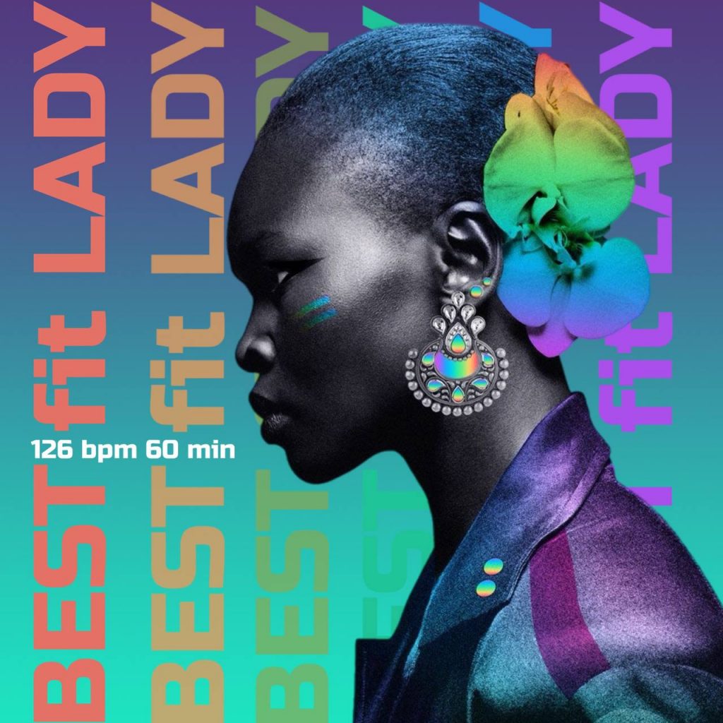 BEST fit LADY 126 bpm 60 min 